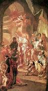 Kracker, Johann Lucas The Dispute between St Catherine of Alexandria and the Philosophers oil painting artist